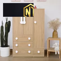 TỦ QUẦN ÁO GỖ ĐƠN GIẢN NHỎ GỌN CHO BÉ